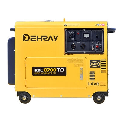 230400V Rated Voltage Diesel Generator Set 7.5 Kw Rated Power 10.8A Current Compact Power Source For Various Industries