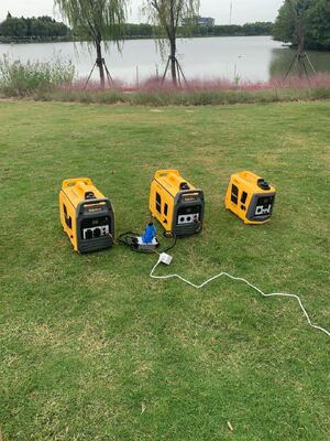 220V Gasoline Engine Generator Set 23Kg Low Noise Portable Power Generator