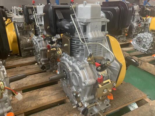 Lube oil capacity 1.65L Generator Diesel Engine Air cooled Engine Type Rated power 6KW Heavy Duty Power Generator Engine