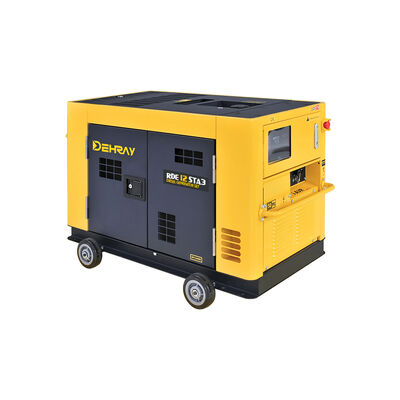 1350×650×760mm Industrial Generator Set 11KW Soundproof Diesel Generator