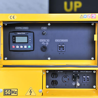 10KW 3000rpm Industrial Generator Set Energy Industrial Dg Sets 1350mm