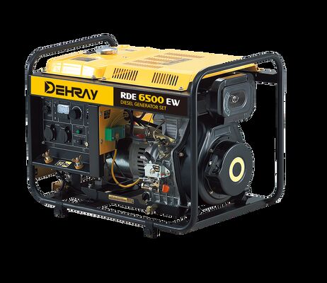 65V -70V  Welding Generator Set IP23 Protection Diesel Powered Welder 3KW