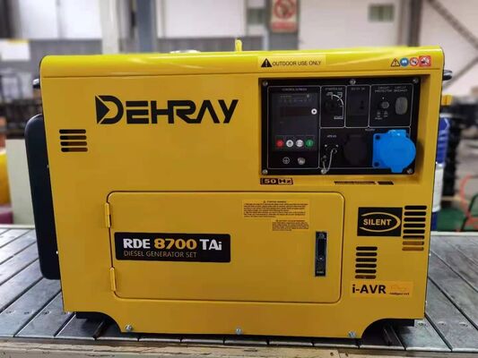 Three Phase Diesel Generator 230400V Rated Voltage Stable Power Supply for Construction Sites and Industrial Facilities