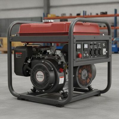 5 KW Rated Power Open Frame Generator Suitable for Commercial and Industrial Power Needs Featuring 86×72 Mm Bore×Stroke