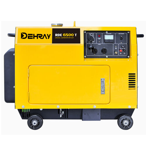 5500W Vertical Diesel Generator Set 3000R/Min Open Frame Diesel Generators