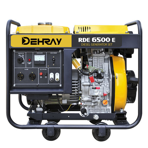 6500E Diesel Generator Set | 5.5kVA Prime Power | Industrial-Grade Reliability
