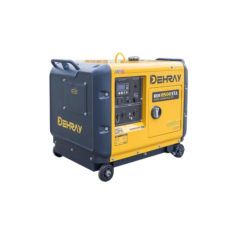 Automatic Canopy Generator Set Single Phase  Electric Start Portable Generator