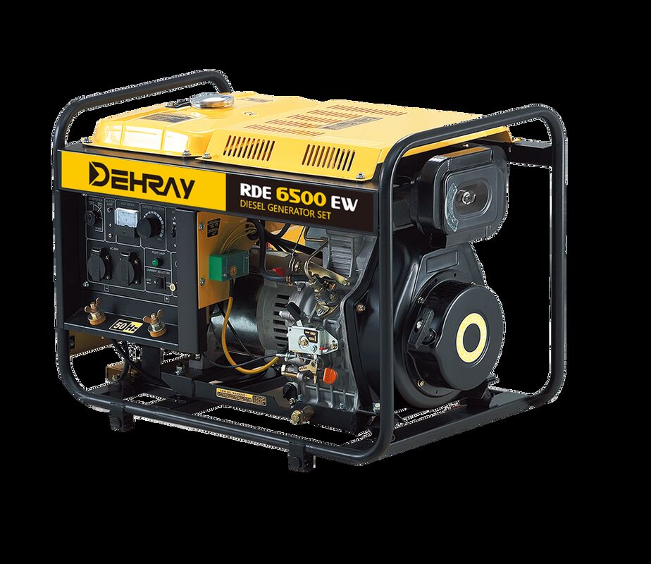 2.5Lh Welding Generator Set 50Hz 75DB Diesel Mig Welder Air Cooled