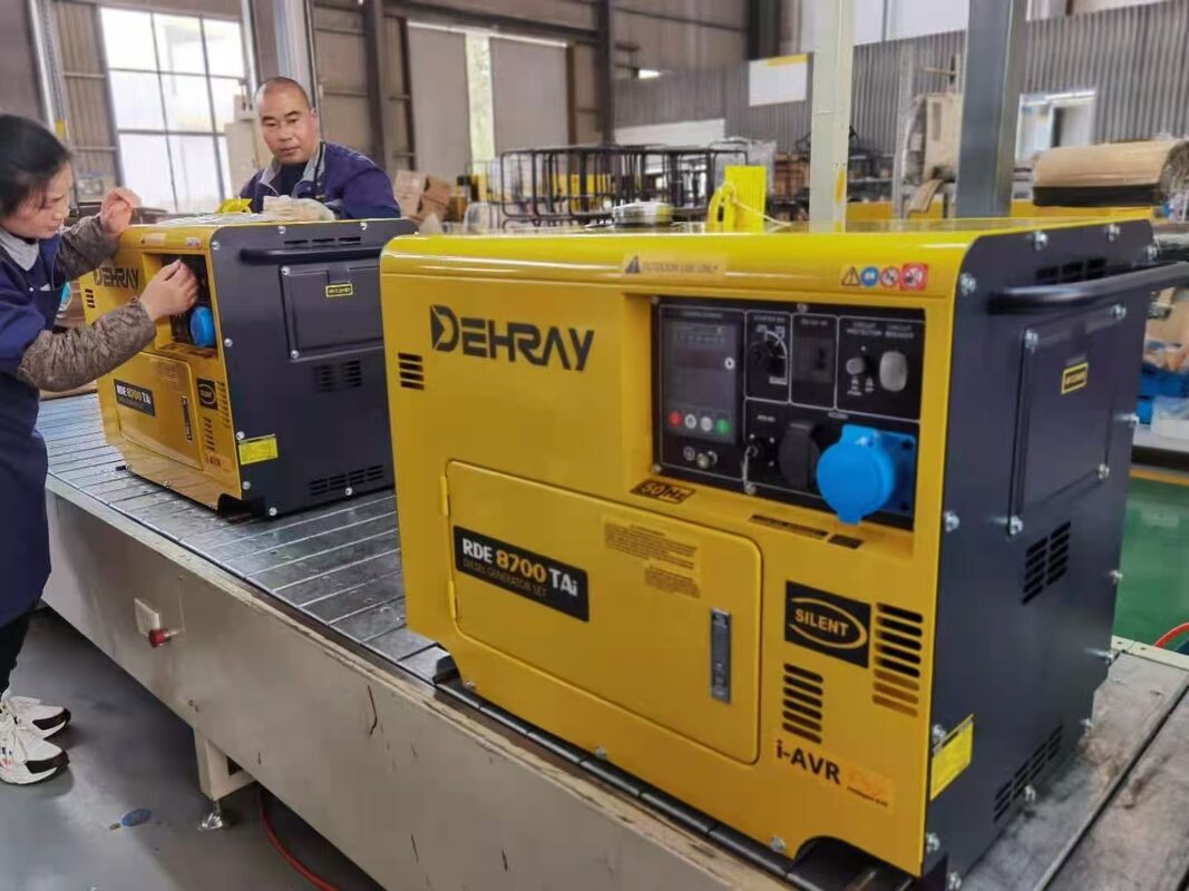 F Insulation Grade Diesel Generator Set Rated Rotation Speed 1500 3000 Rmin Rated Frequency 50 60Hz Power Supply Solution