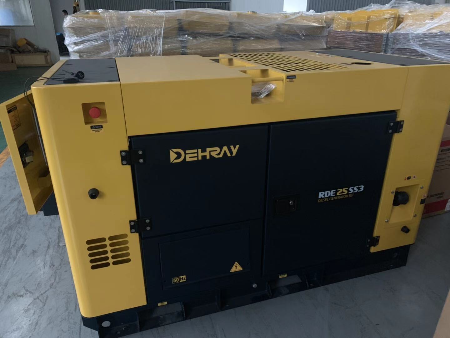 RDE25SS3 Soundproof Diesel Generator 800 Kg To 3000 Kg Ultra Quiet Generator