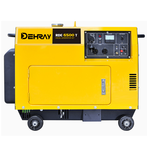 5500W Vertical Diesel Generator Set 3000R/Min Open Frame Diesel Generators