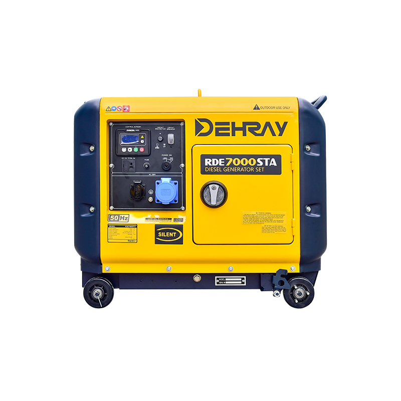 Emergency  Portable Diesel Powered Generator Construction Sites Three Phase Generator