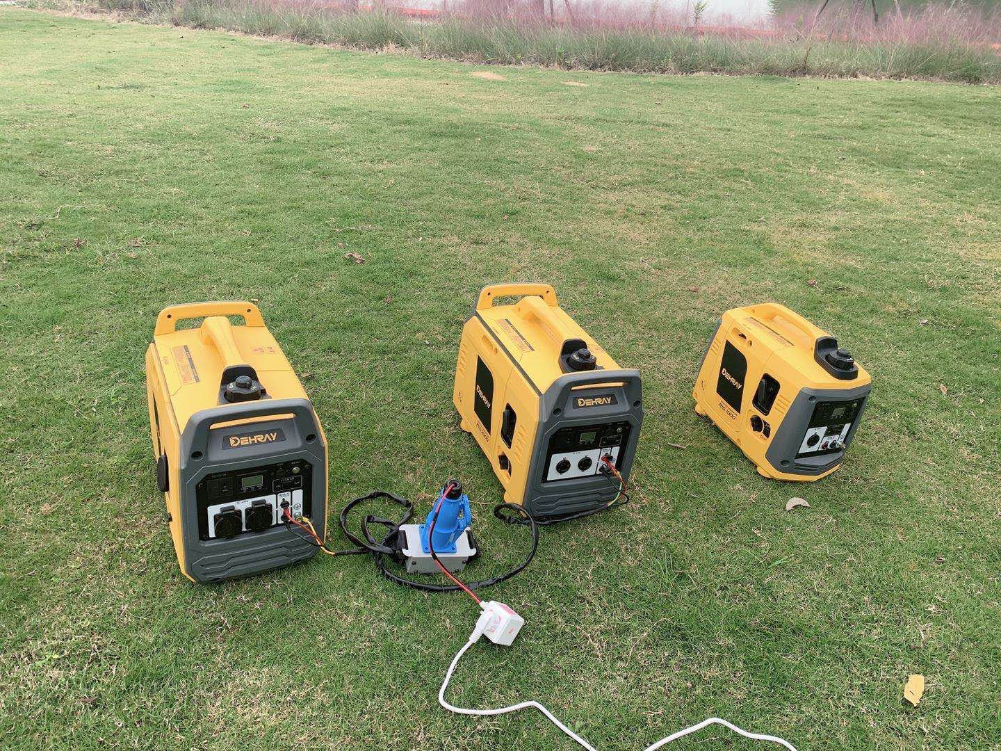 12VDC Generator Set Gasoline AC Alternator Industrial Single Phase Genset