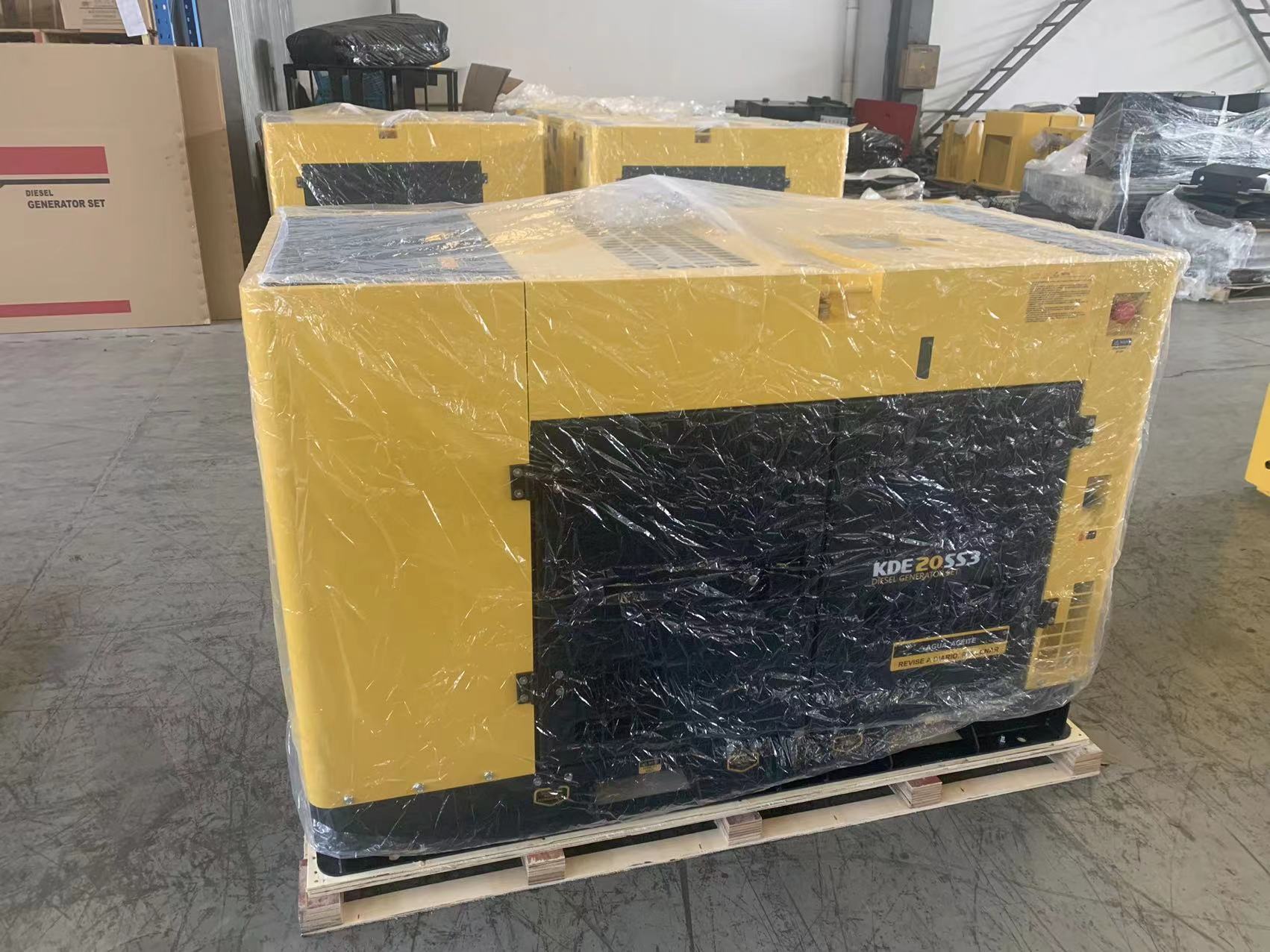 Silent 60KW Commercial 75kva Diesel Generators Digital Control Panel Monitoring