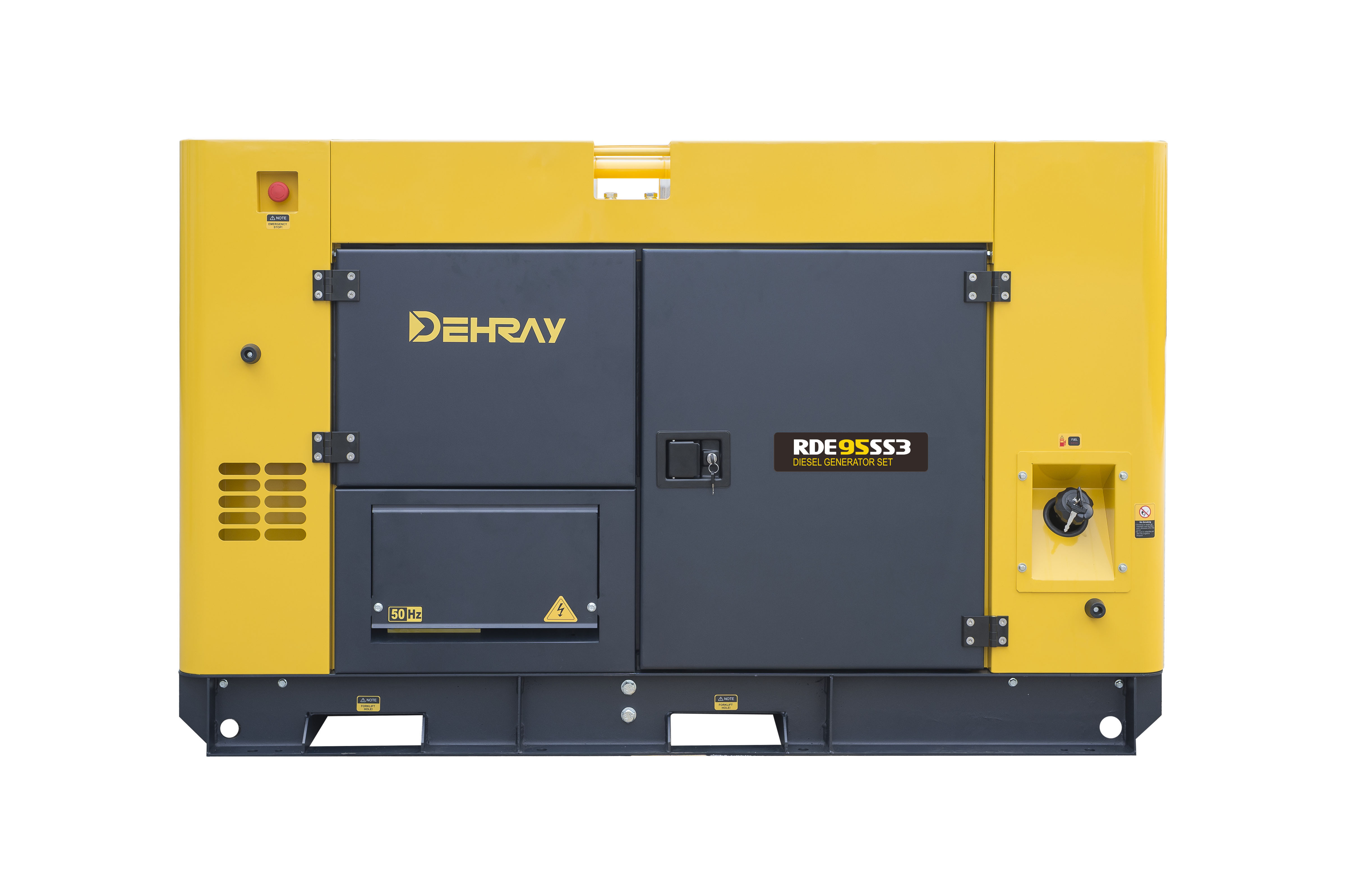 Silent 60KW Commercial 75kva Diesel Generators Digital Control Panel Monitoring